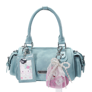 ParoParo活力欧若风！春夏新款保龄球包圆筒包斜挎波士顿包少女感