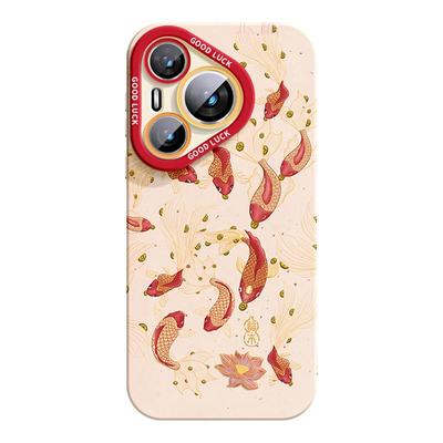 【好运锦鲤】适用华为手机壳