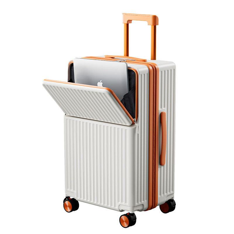 行李箱女2026新款前开口旅行箱20寸登机箱28大容量拉杆箱结实耐用