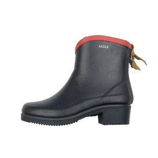 法国产AIGLE艾高短筒保暖加绒胶靴女雨鞋冬靴防滑MS JUL BOT TUR
