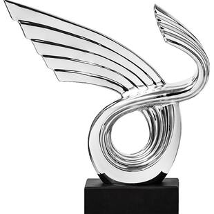 顺风顺水现代轻奢高档陶瓷摆件创意客厅电视柜酒柜家居装饰工艺品