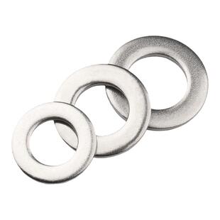 304不锈钢平垫片 垫圈圆形超薄金属螺丝加大加厚介子华司M2M4-M30