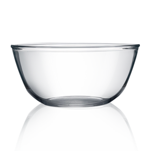 高硼硅玻璃沙拉碗耐高温家用微波炉透明加厚打蛋盆水果热小大烘焙