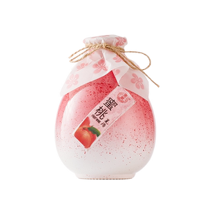 浙一家桃花酿桃花酒醉水果酒女士低度甜酒微醺果味米酒礼盒晚安酒