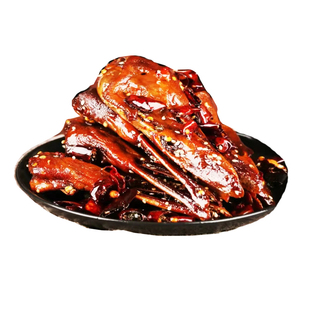 重庆特产麻辣香酥鸭头干煸鸭脑壳49g/袋网红零食麻辣冷吃卤制香辣