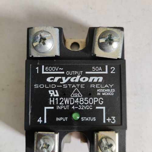 询价快达固态继电器：H12WD4850PG。，成色如图，