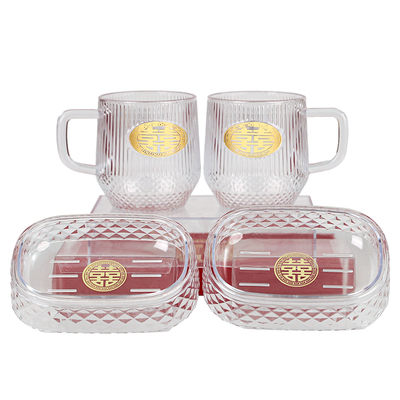 结婚洗漱用品牙刷杯陪嫁物品