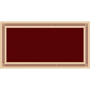 新年酒红色餐桌垫防水防油免洗桌面保护垫子中古风茶几盖布隔热垫