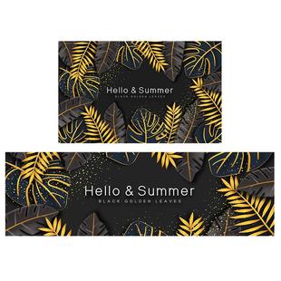 一抹净厨房地垫防滑摔倒防水防油脚垫定制满铺耐脏免清洗可擦地毯