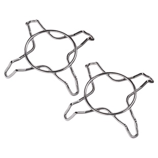 煤气灶架托奶锅防滑支架304不锈钢燃气灶炒锅蒸锅防烫隔热置物架