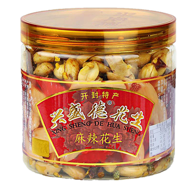开封兴盛德麻辣花生米正品油炸五香下酒菜河南特产休闲零食