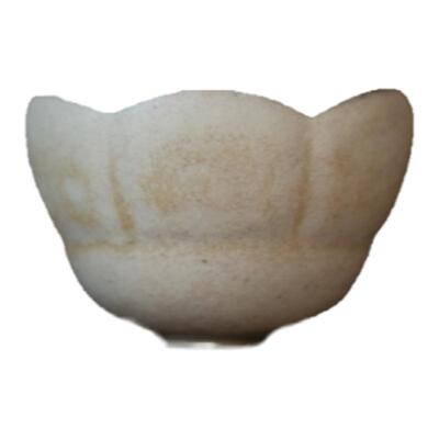 不亦室云龙陶泥手作花口茶杯