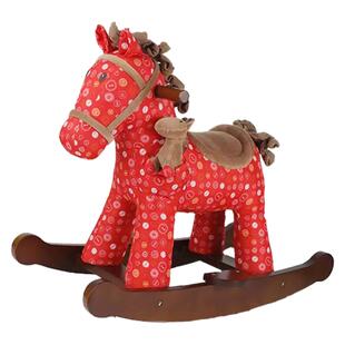 littlebirdtoldme儿童小木马宝宝实木摇摇马生日周岁礼物