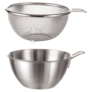 懒角落洗菜盆沥水篮滤水果新款304不锈钢淘米家用厨房双层食品级