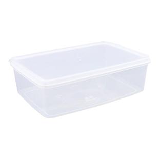 保鲜盒透明塑料长方形冰箱专用盒子冷藏密封食品级收纳盒商用带盖