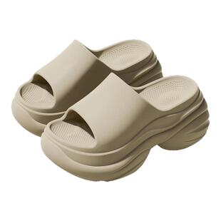 厚底拖鞋女防滑2026夏新款海边沙滩绝美高级感超火外穿增高凉拖鞋