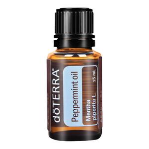 正品doTERRA多特瑞椒样薄荷精油官网单方15ml提神舒缓按摩缓解SPA