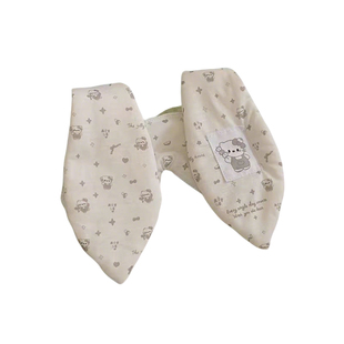 甜妹兔耳朵花边眼罩ins风卡通可爱学生元气少女睡觉遮光眼罩护额