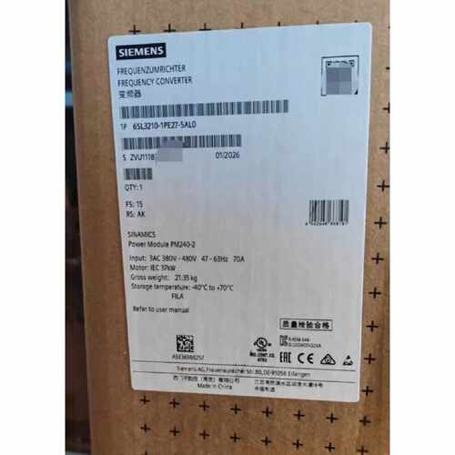 溢价-6SL3210-1PE27-5AL0变频器Power