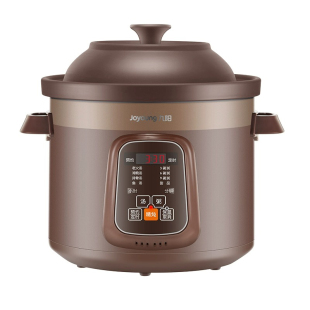 九阳宝宝辅食机电炖锅煲炖汤砂锅家用煮粥紫砂粥锅全自动插电炖盅