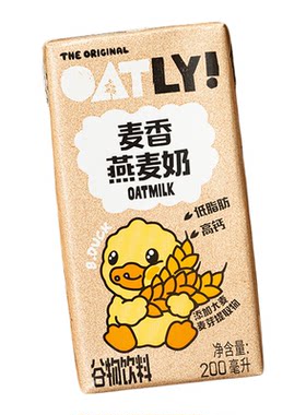 oatly春夏限定新品风味奶香草冰淇淋味绿豆沙高钙低脂早餐奶