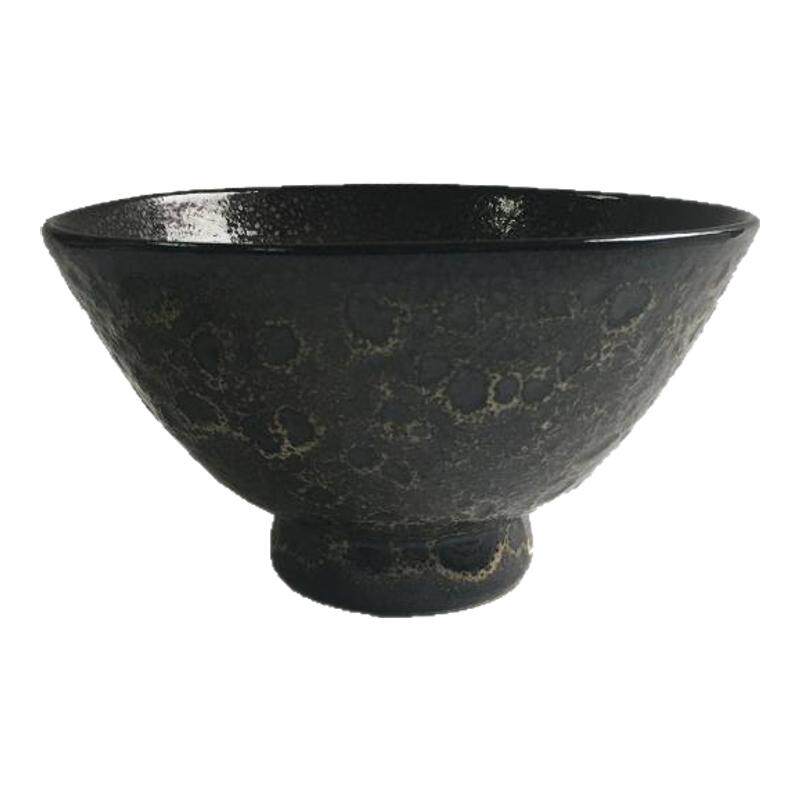 日本进口曜变天目茶碗点茶器工具抹茶碗黑碗打茶碗干泡碗润和谷