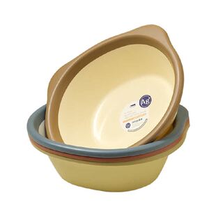 达福芮抗菌洗脸盆家用学生宿舍儿童洗屁股塑料盆洗私处洗脚盆1只