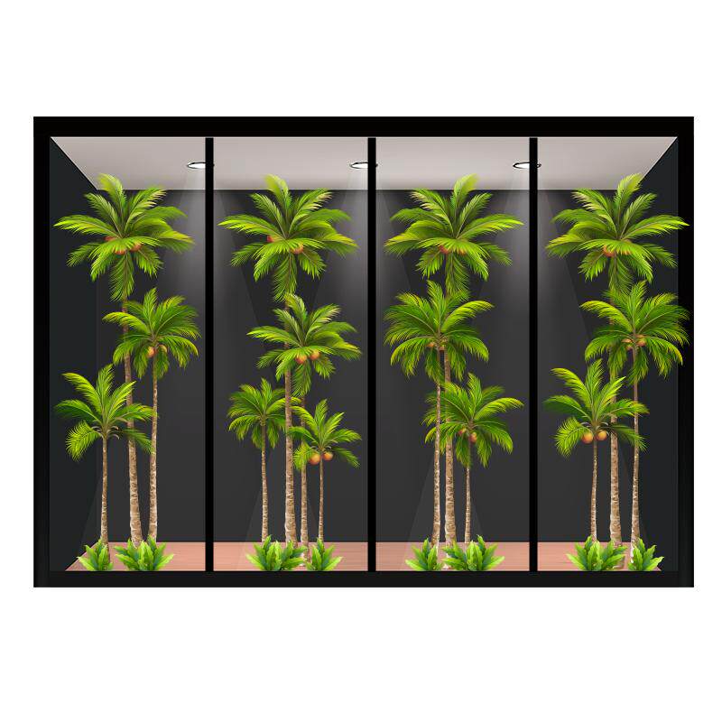 PVC透光不透明玻璃贴纸