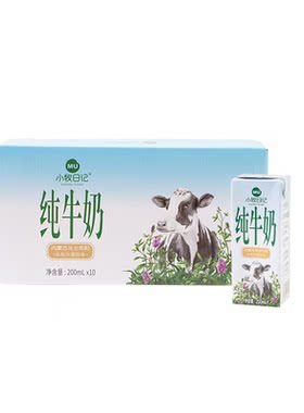 小牧日记沙漠牧场纯牛奶2L/箱