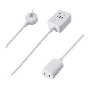 公牛官方插座延长线五孔两孔插头冰箱家用风扇延长线拖线板