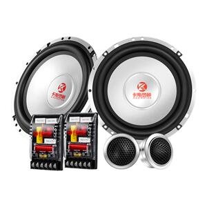 卡斯罗顿汽车音响喇叭改装6.5寸同轴全车套装高低音车载扬声器