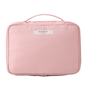 ins韩国少女化妆包简约多功能旅行收纳包大容量手提防水洗漱包