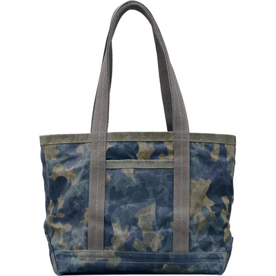 硬蜂蜡迷彩军绿棉帆布托特包tote单肩手提中性男女用uivy原创设计