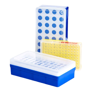离心管盒EP管盒pcr管盒八连管架离心管架收纳盒实验室塑料冰盒