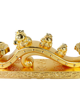 香港旗舰正品 李居明2026马年吉祥物工艺品 九运如意招财猫 摆件