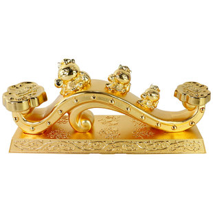 香港旗舰正品 李居明2026马年吉祥物工艺品 九运如意招财猫 摆件