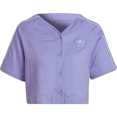 阿迪达斯三叶草女子舒适运动短袖