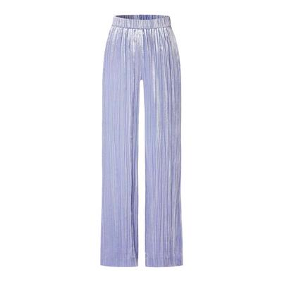 【电商专款】IMM尹默女装春季褶皱肌理感气质休闲阔腿直筒长裤女