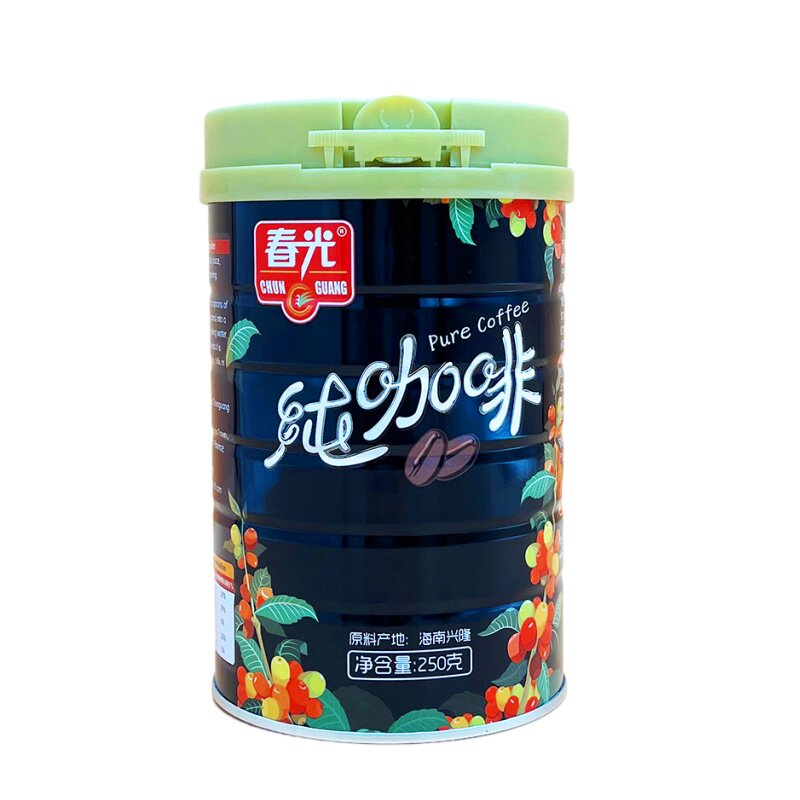 春光海南纯咖啡原味需过滤