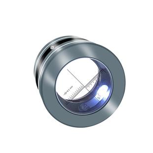 USB充电款高清60光学双层玻璃镜片带刻度放大镜30金属带灯高倍鉴定钱币印刷电子主板芯片检查维修便携式扩大