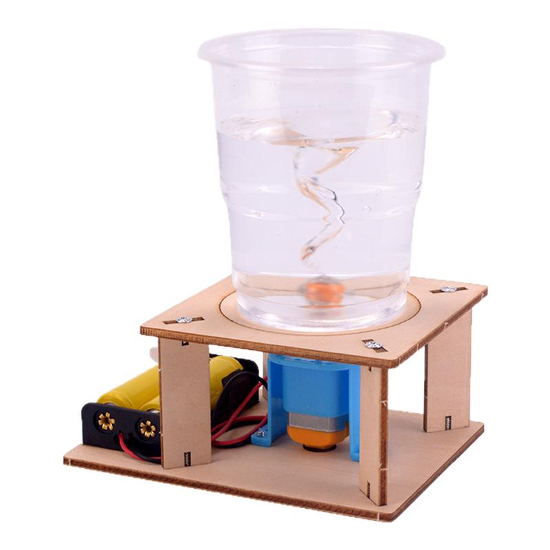 电动水旋涡科学小制作龙卷风玩具手工课小学生儿童趣味diy材料包