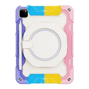 ROiSKiN适用苹果平板ipadpro保护套第11代10儿童mini765防摔4防弯9硅胶11寸13ipadair7保护壳带笔槽旋转支架6