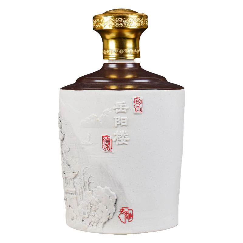 高档送礼酒瓶子四大名楼复古风