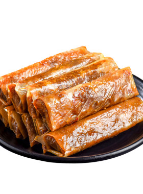 四川德阳罗江豆鸡德阳特色豆皮卷