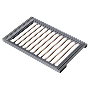 洗衣机抽拉衣架反弹伸缩滑轨隐藏式隐形晾衣架阳台上方裤架收纳