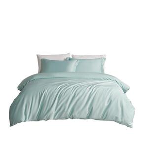 LOVO高级床品60支四件套全棉纯棉长绒棉被套三件套床笠高支贡缎