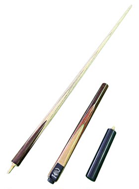 LP黑色方牌黑八台球杆10MM
