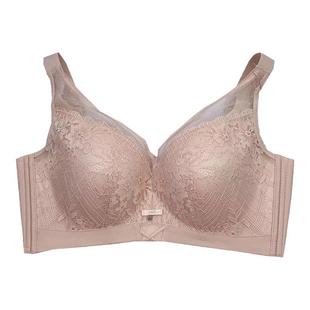 奴芝9157超薄款D杯无磁无钢圈文胸全罩杯大胸显小收副乳性感内衣