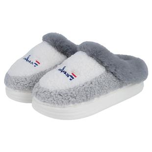 特大码棉拖鞋男士冬季包跟46厚底47防滑48外穿加绒保暖棉鞋男款冬