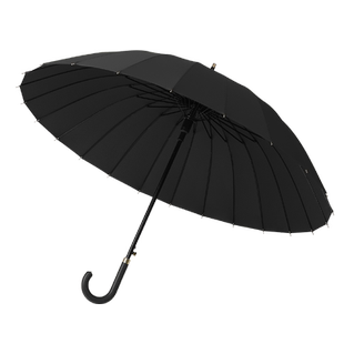 24骨雨伞长柄自动男士大号双人加固加厚结实抗风暴雨专用女定制伞